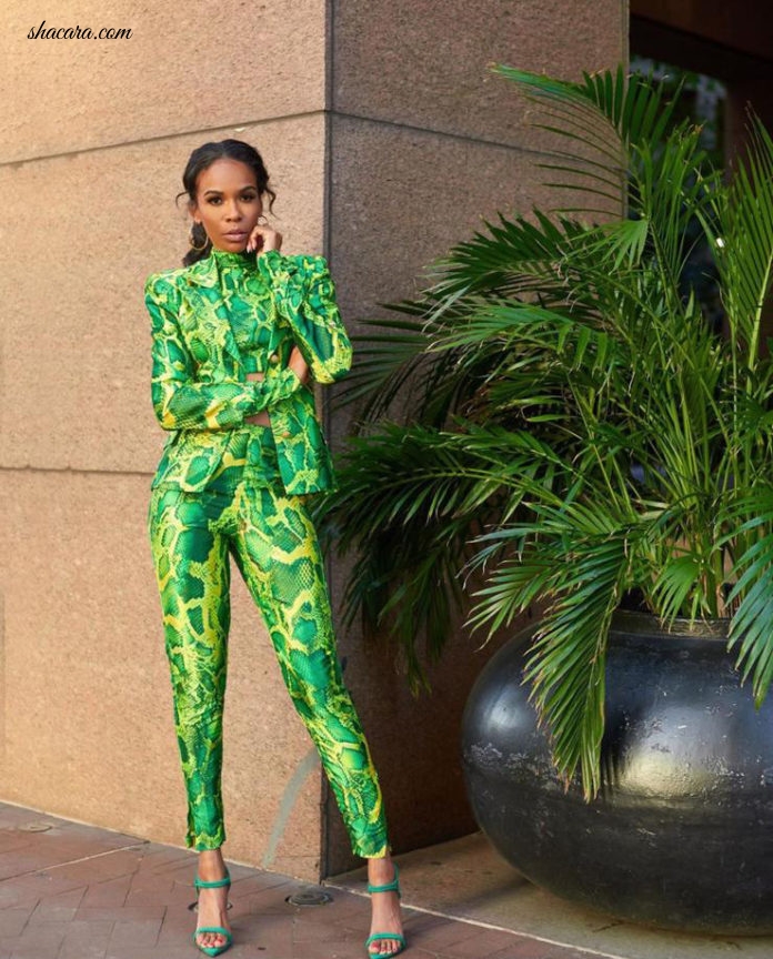 It’s Official, Michelle Williams Of Beyonce’s Destiny’s Child Isn’t Letting Go Of African Brands! See Her Rock Sai Sankoh