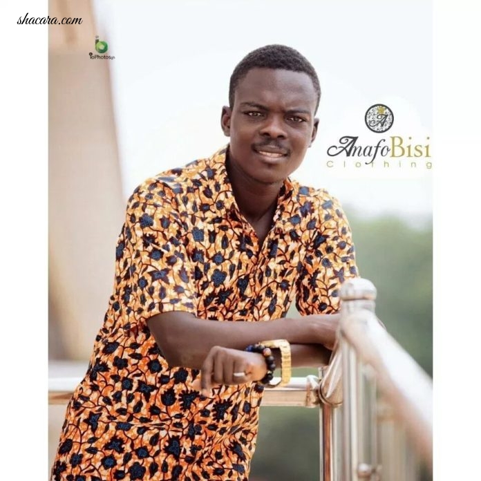 Money Laughing Taxi Driver, Mr Eventuarry Strikes Another Modelling Deal, This Time With AnafoBisi Clothing