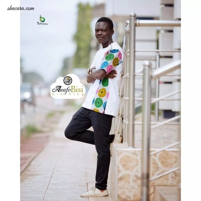 Money Laughing Taxi Driver, Mr Eventuarry Strikes Another Modelling Deal, This Time With AnafoBisi Clothing