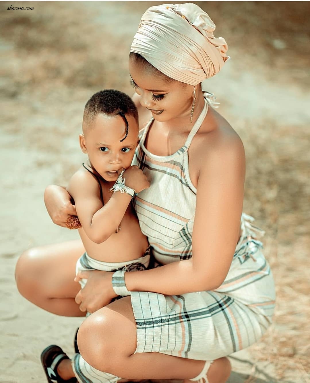 East Africa’s Viral & Most Beautiful StyleGirl Hamisa Introduces Her Son To The World Of Style Influencers
