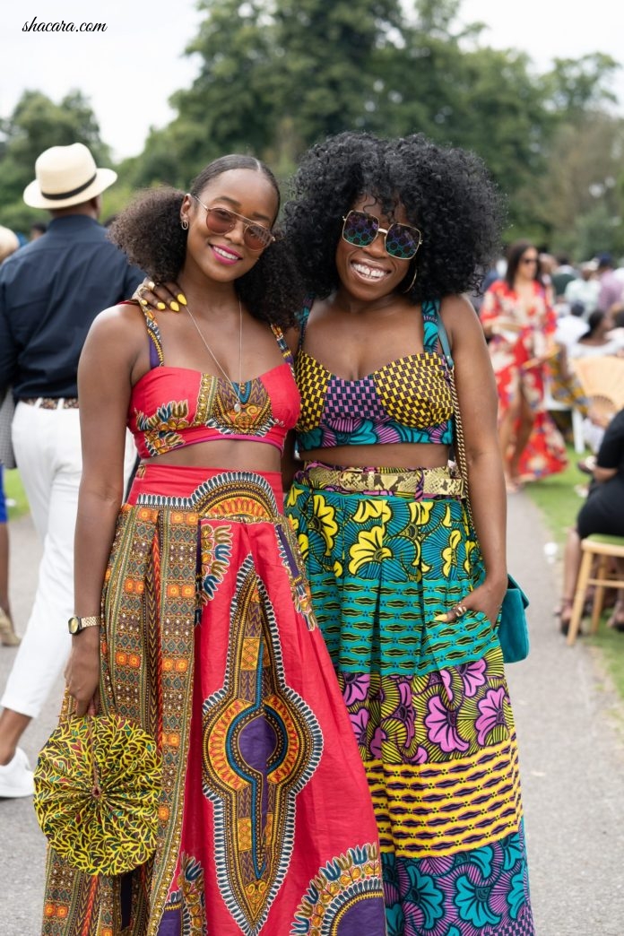 Finally, Some Fab Fashion From London! Watch Fashionistas Come Out In Haute Print For Lux Afrique’s Polo Day 2019