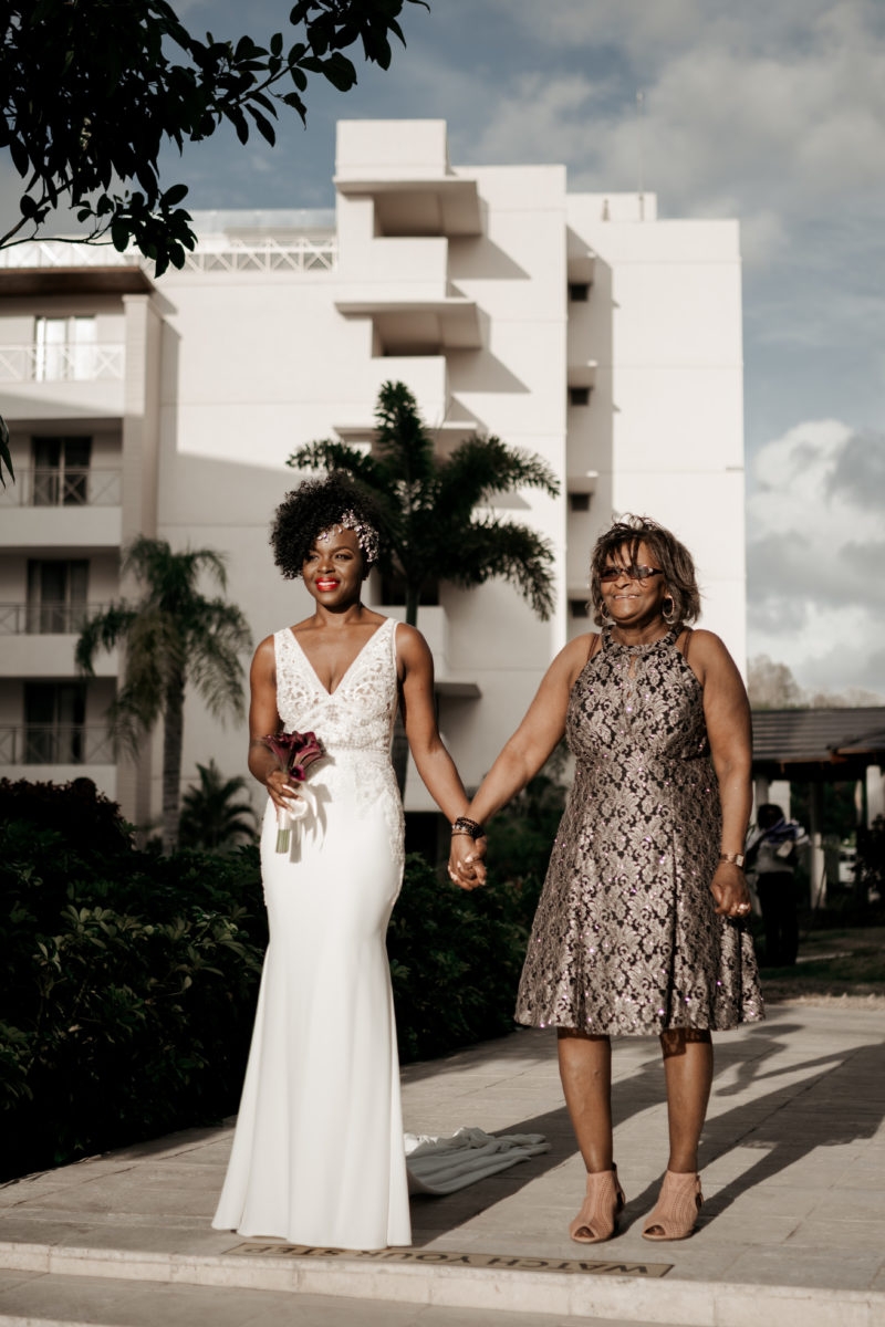 Bridal Bliss: Candice and Hassan Looked Like Royalty At Their St. Lucia Wedding