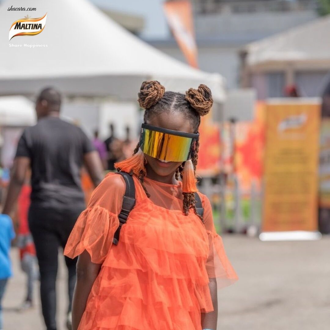 Folu Storms Lit Up NickFest 2019 In The Most Vibrant Orange & Yellow