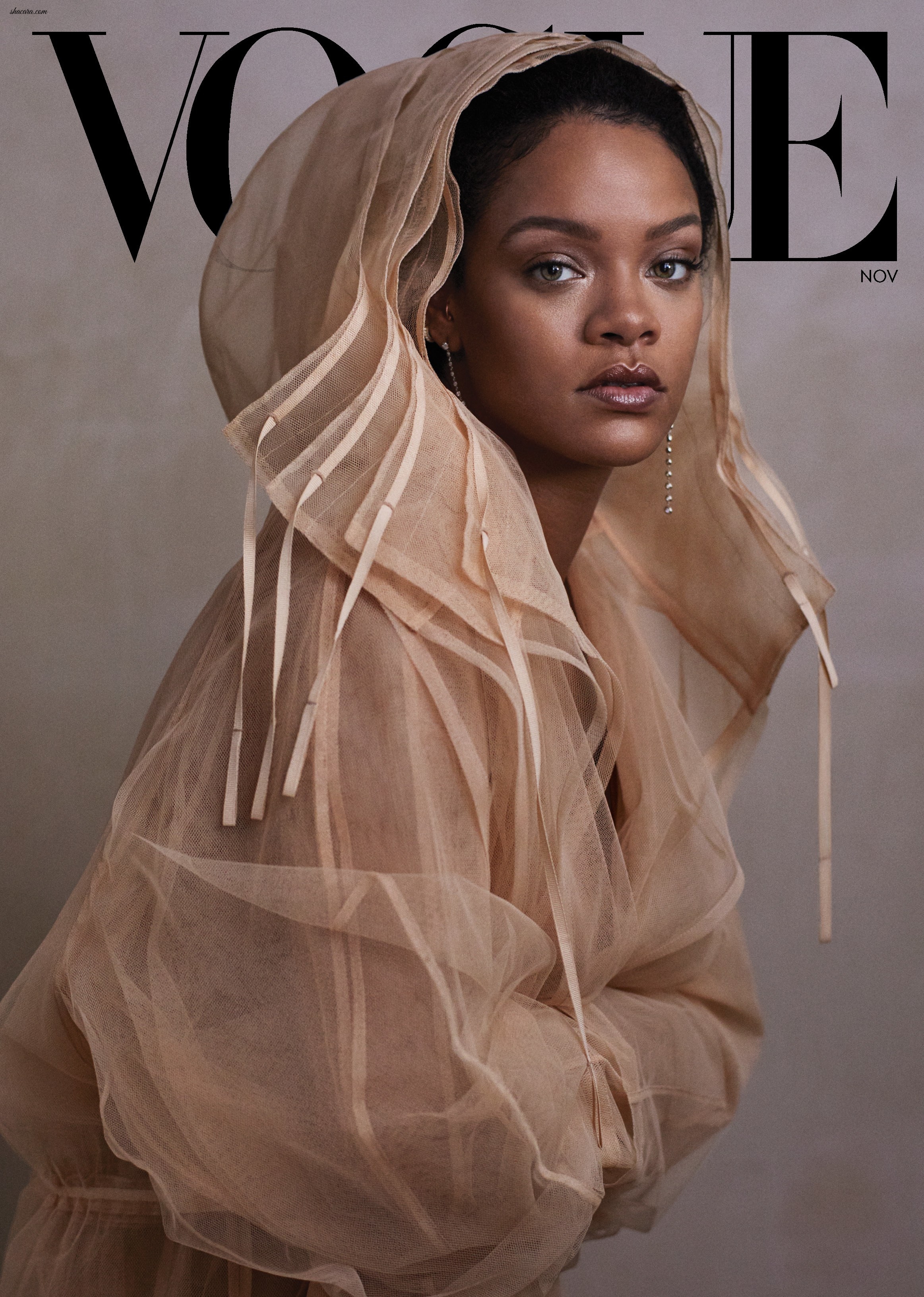 Rihanna Is Breathtaking On The Cover of Vogue Magazine’s November Issue