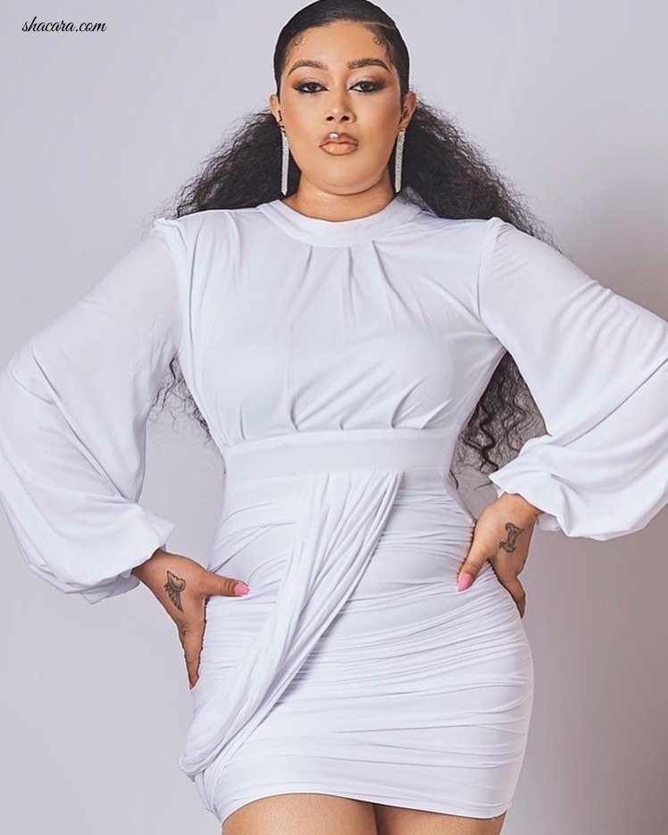 Adunni Ade Is The Perfect Holiday Muse For House Of Jahdara’s “The Christmas Edit”