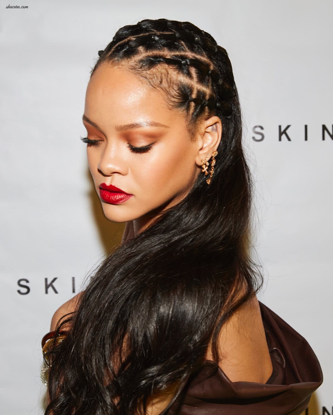Rihanna Looked Absolutely Stunning At The Virtual Launch Of Fenty Skin
