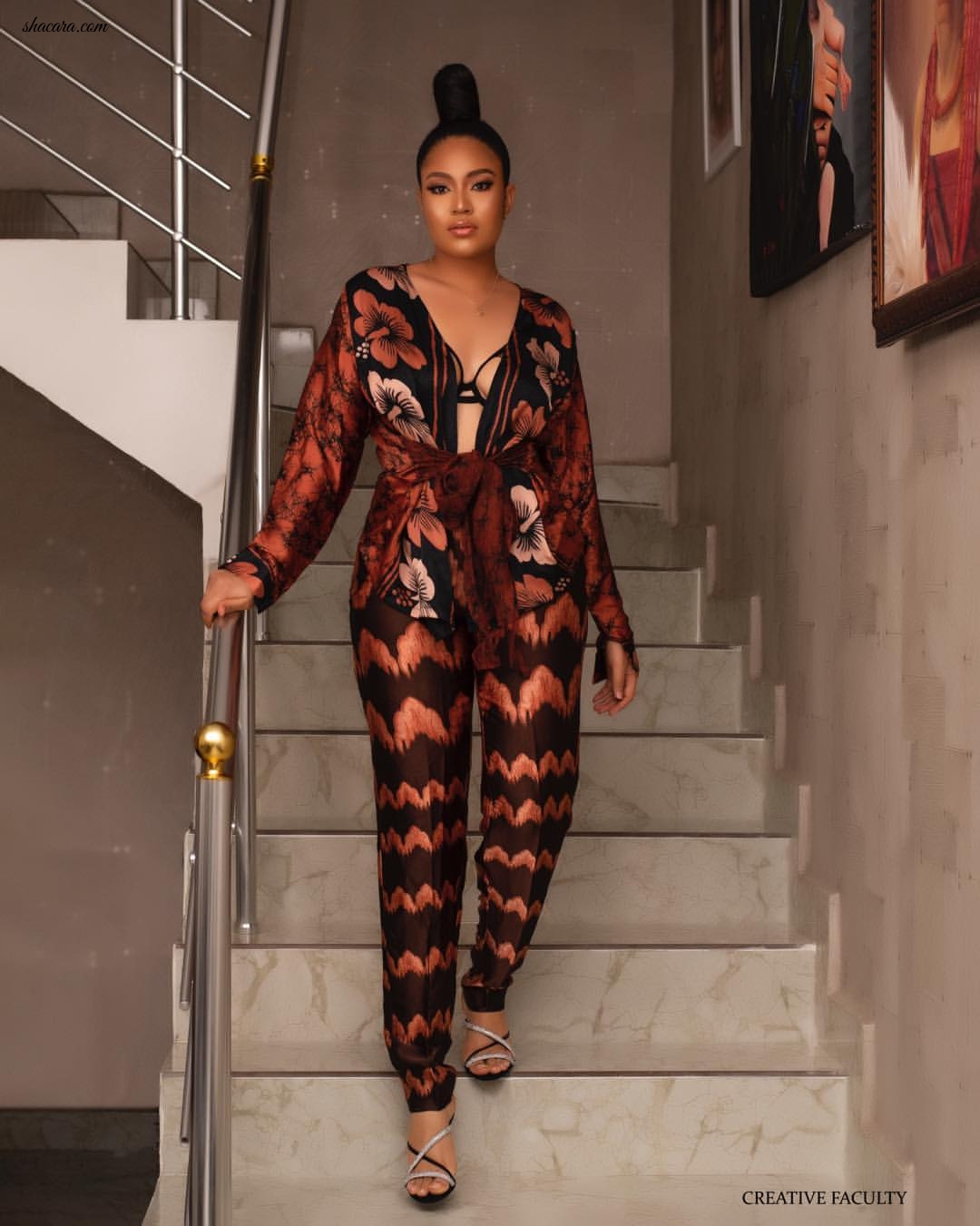 Look Of The Day: Anna Ebiere Banner’s Mix-Print Ensemble