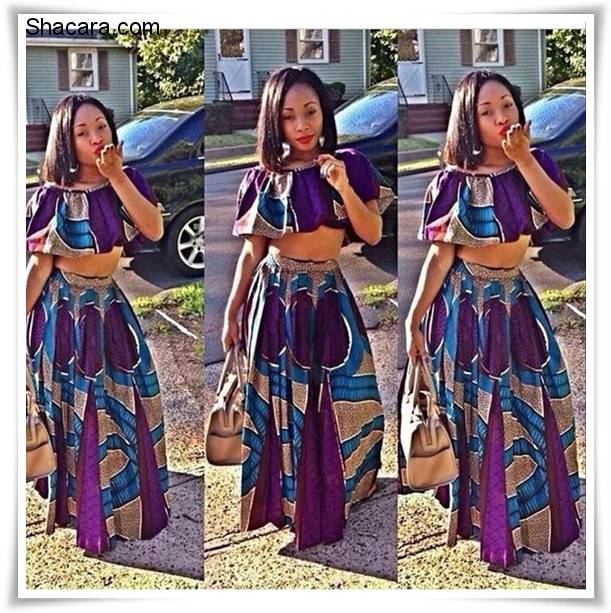 Ankara In Blue: 21 Fab Ankara Styles