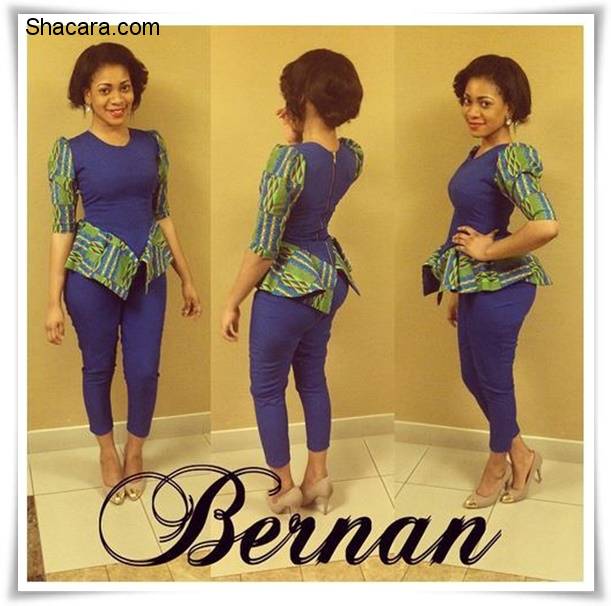 Ankara In Blue: 21 Fab Ankara Styles