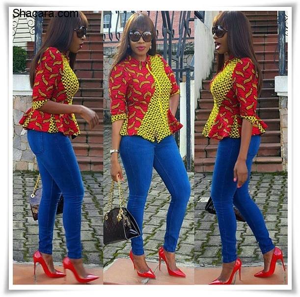 Ankara In Blue: 21 Fab Ankara Styles