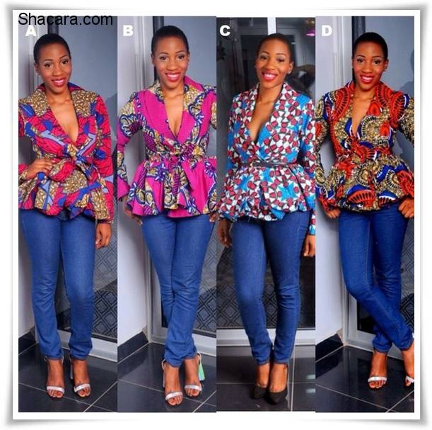 Ankara In Blue: 21 Fab Ankara Styles