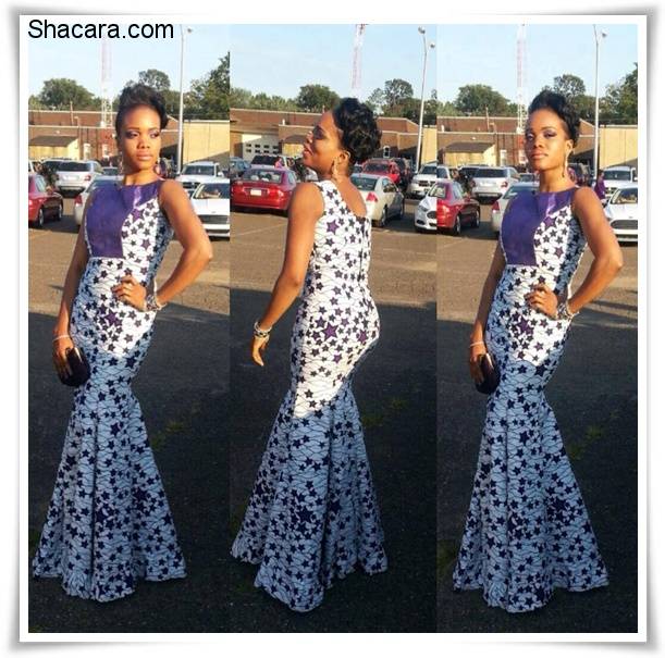 Ankara In Blue: 21 Fab Ankara Styles