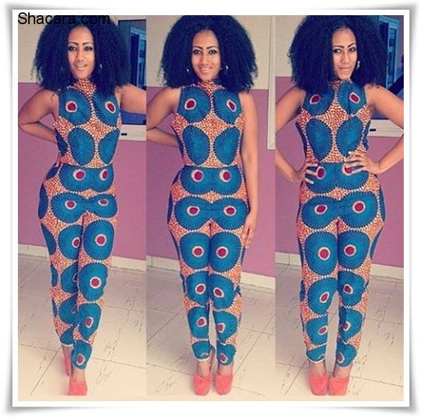 Ankara In Blue: 21 Fab Ankara Styles