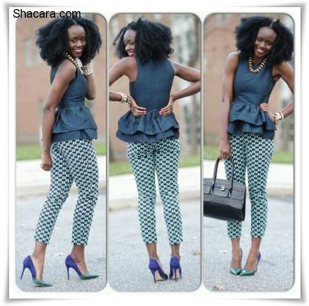 Ankara In Blue: 21 Fab Ankara Styles