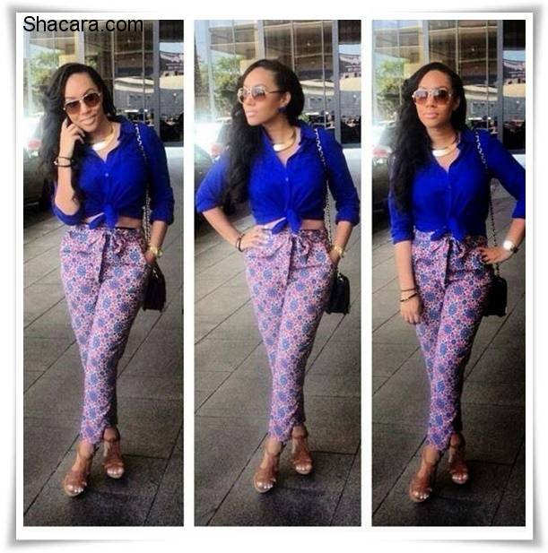 Ankara In Blue: 21 Fab Ankara Styles