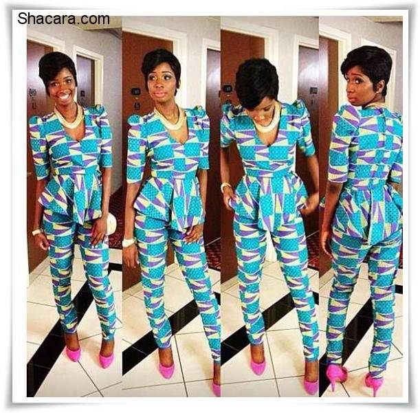 Ankara In Blue: 21 Fab Ankara Styles