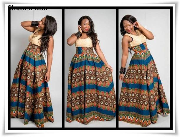 Ankara In Blue: 21 Fab Ankara Styles