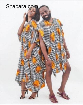 #BaeGoals: Chioma Otisi & Noble Igwe In Matching Emmanuel King Outfits