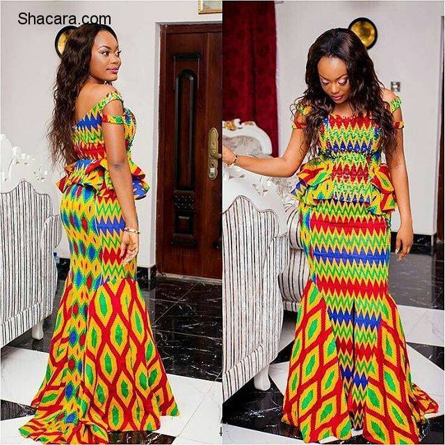 Check Out These Kente Styles For The Trendy Ladies