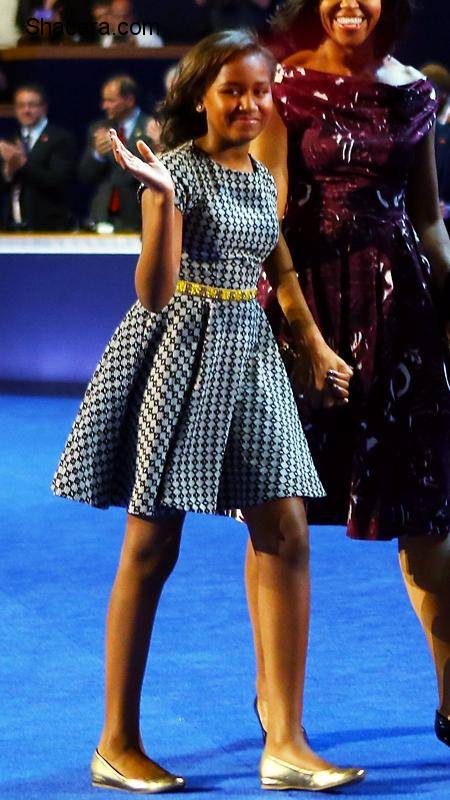 Just Like Mama! Sasha Obama Is Slowly Evolving Into A Style Queen