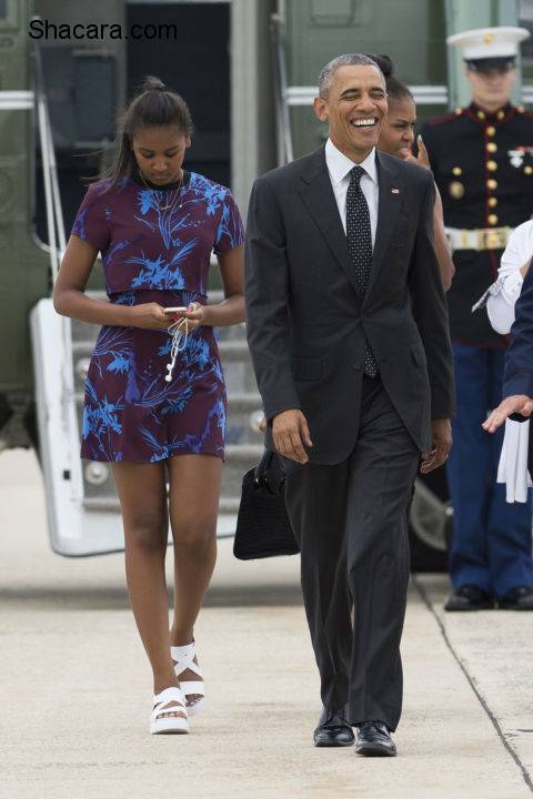 Just Like Mama! Sasha Obama Is Slowly Evolving Into A Style Queen