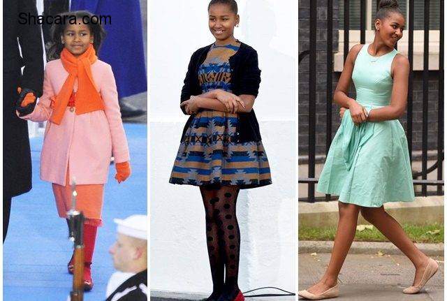 Just Like Mama! Sasha Obama Is Slowly Evolving Into A Style Queen