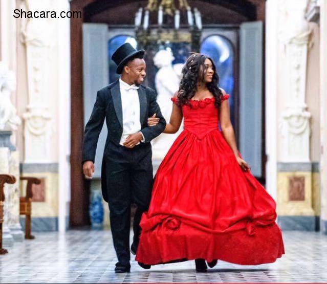 Pre-Wedding Photos: Super Eagles Star And S.S. Lazio Midfield Player Onazi Ogenyi Is Getting Married