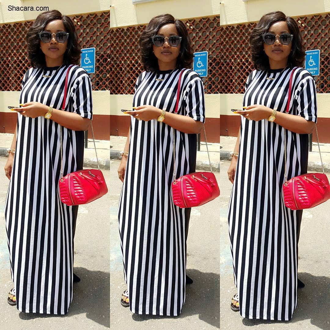 MONOCHROME STRIPES ARE MAKING FASHION WAVES IN NIGERIA