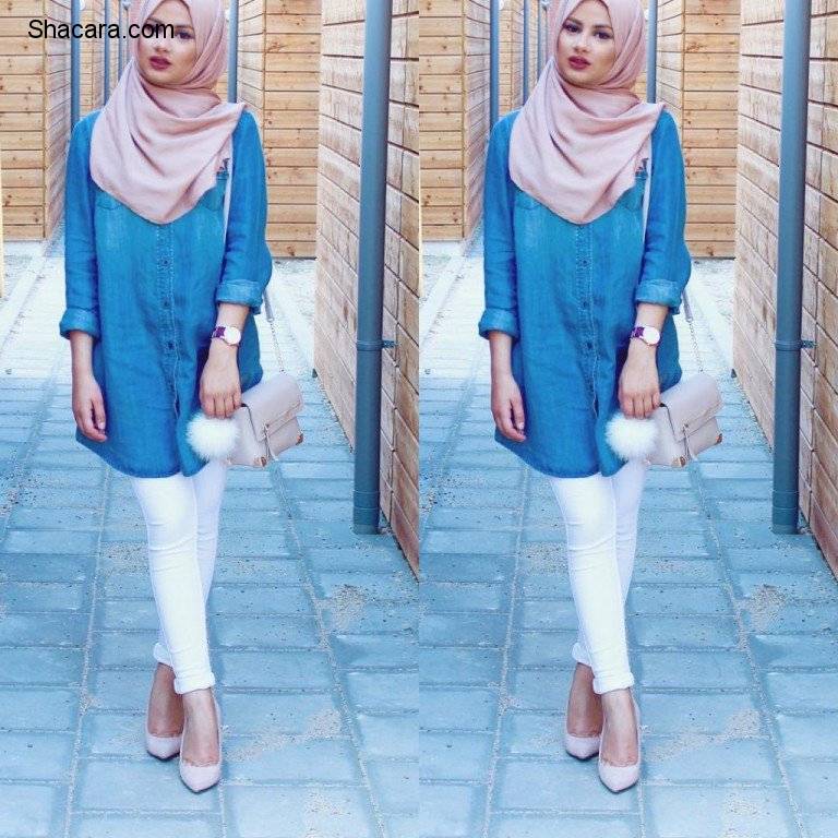 HIJAB STYLES TO CELEBRATE THE PASSING OF RAMADAN