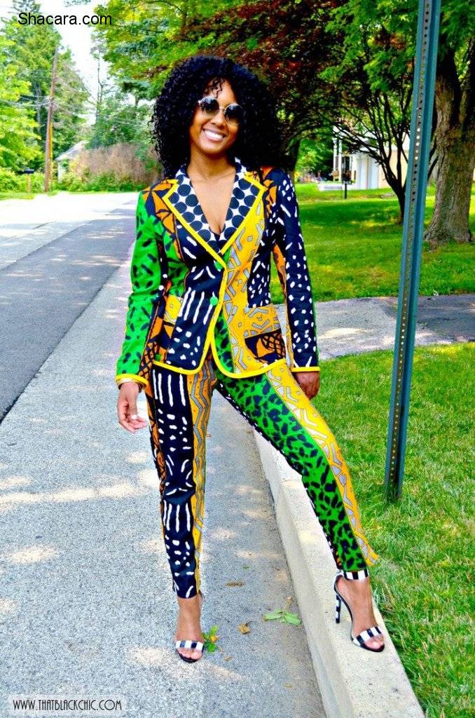 ANKARA PRINTS : SLAY NOW IN GREEN ANKARA PRINTS OUTFITS