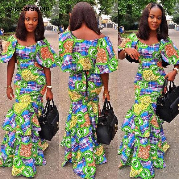 ANKARA PRINTS : SLAY NOW IN GREEN ANKARA PRINTS OUTFITS