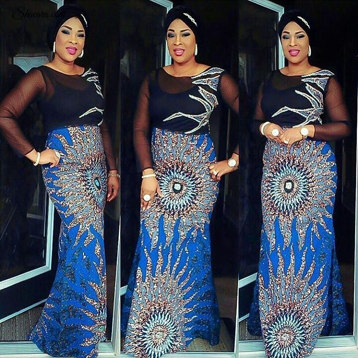 CHECK OUT THESE EYE POPPING ANKARA STYLES WE SAW OVER THE WEEKEND