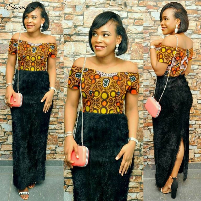 CHECK OUT THESE EYE POPPING ANKARA STYLES WE SAW OVER THE WEEKEND