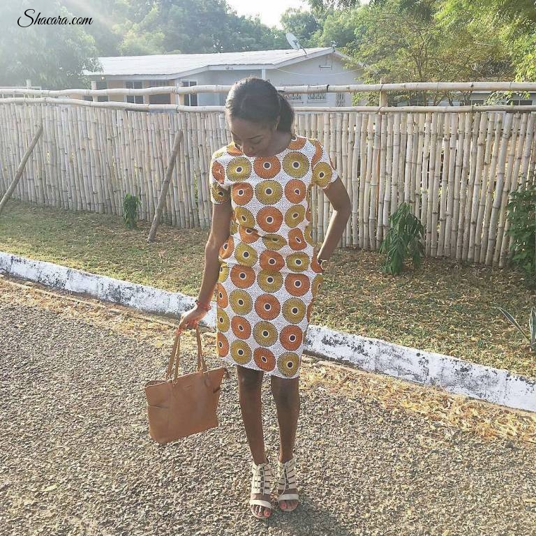 CHECK OUT THESE EYE POPPING ANKARA STYLES WE SAW OVER THE WEEKEND