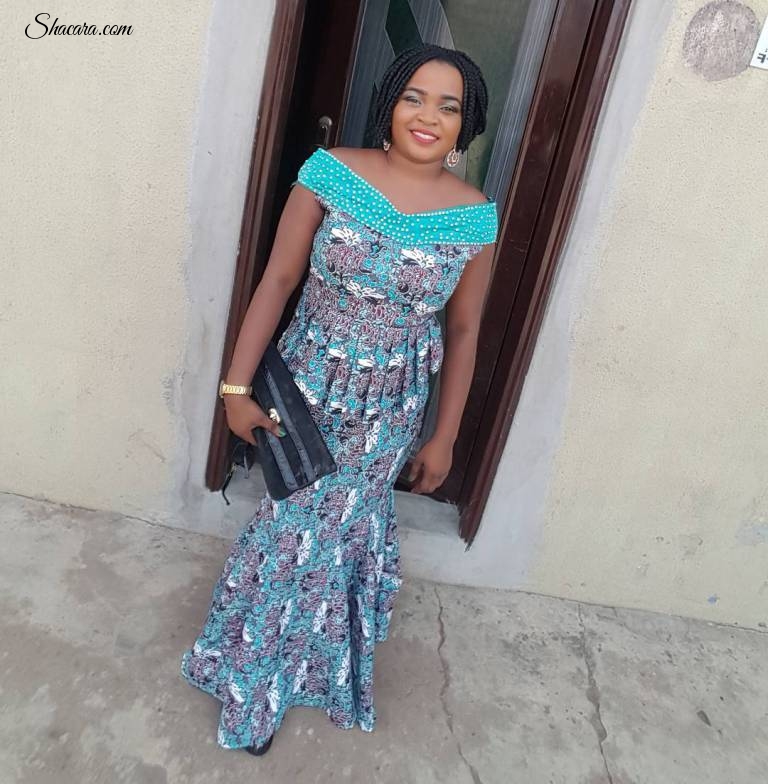 CHECK OUT THESE EYE POPPING ANKARA STYLES WE SAW OVER THE WEEKEND