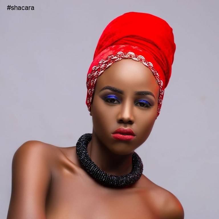 SCARF STYLE INSPIRATION BY MUA CHISOM OKERE