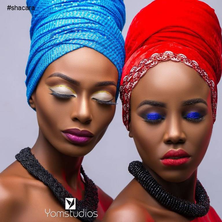 SCARF STYLE INSPIRATION BY MUA CHISOM OKERE