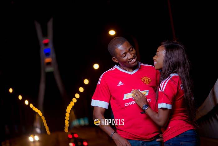 A Perfect Fit! Read Eniola & Emmanuel’s Love Story + Photos From Their Engagement Session