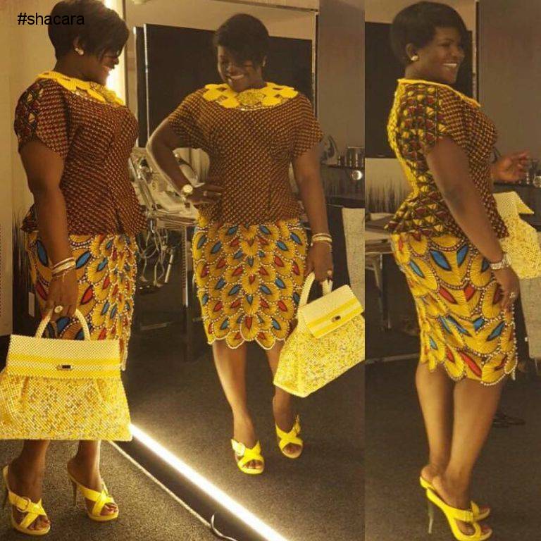 GET WOW WITH THESE LATEST ANKARA STYLES FOR THE PLUS SIZE FASHIONISTA