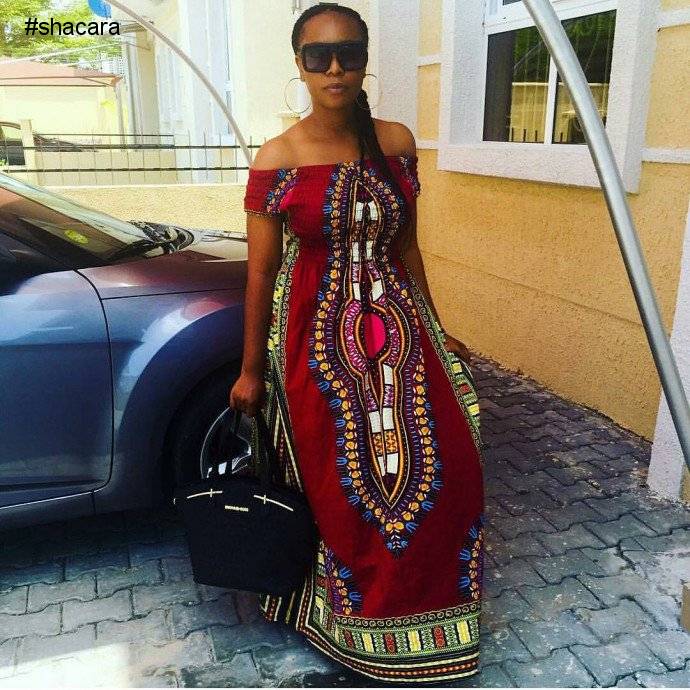 THE LATEST ANKARA LONG GOWN STYLES