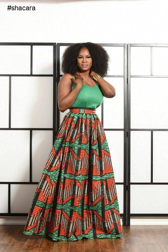 THE LATEST ANKARA LONG GOWN STYLES