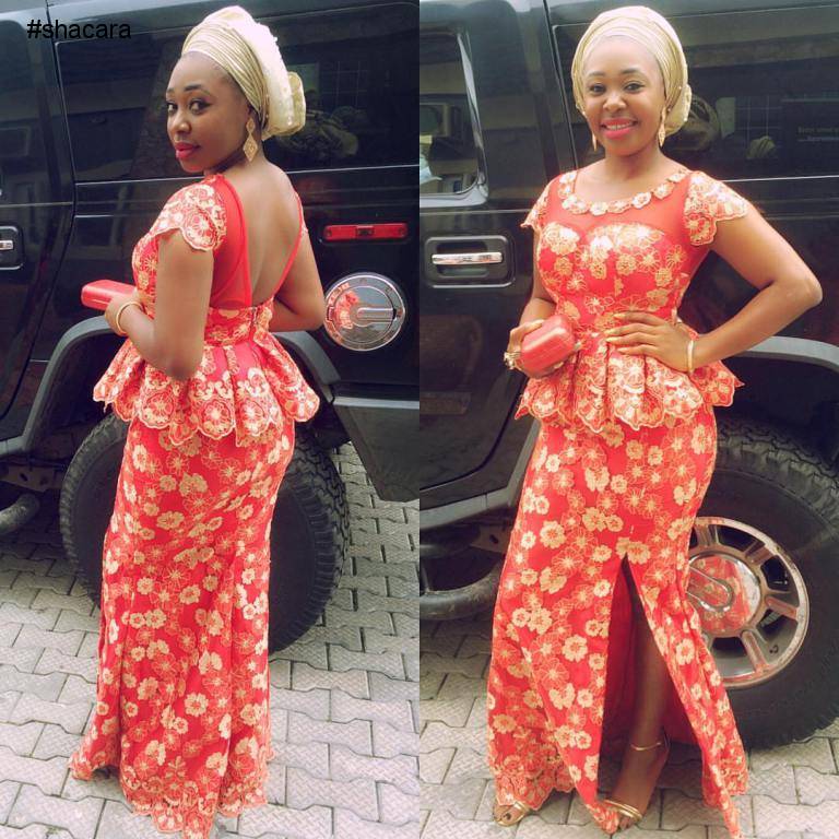 THE ONLY TO TURN UP THIS WEEKEND IS IN FABULOUS ASO EBI STYLES