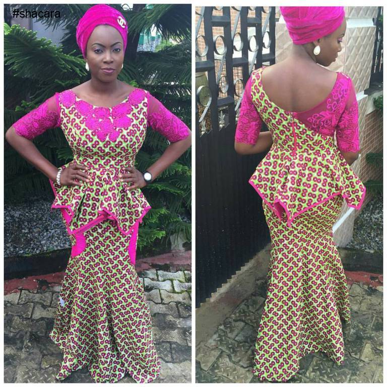 EYE CATCHING WEDNESDAY CRUSH ANKARA STYLES