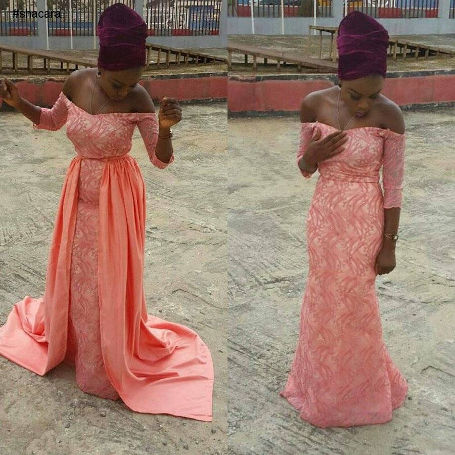 LATEST CORD LACE AND ANKARA PRINT STYLES YOU SHOULD SEE