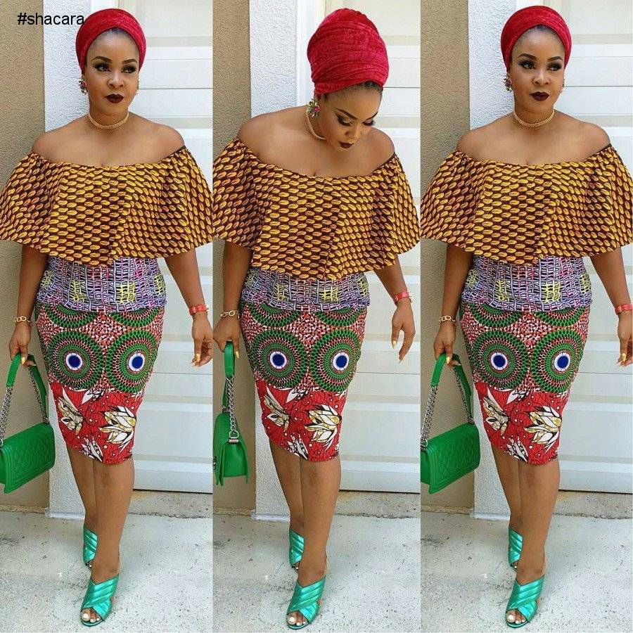 LATEST CORD LACE AND ANKARA PRINT STYLES YOU SHOULD SEE