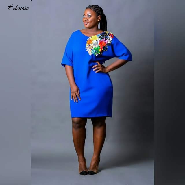 STYLISH ANKARA DRESSES PLUS-SIZE DIVAS SHOULD SLAY IN THIS TIME