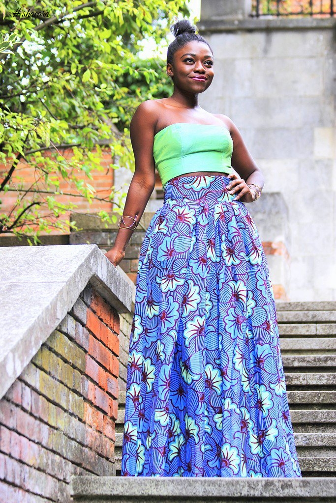 GREEN ANKARA STYLES IN CELEBRATION OF THE INDEPENDENCE