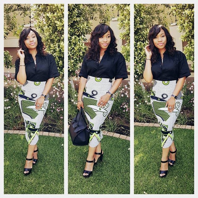 GREEN ANKARA STYLES IN CELEBRATION OF THE INDEPENDENCE
