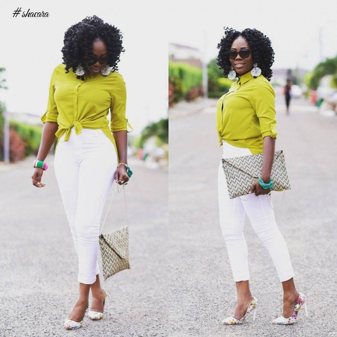 INDEPENDENCE INSPIRED GREEN OUTFITS FOR WORK
