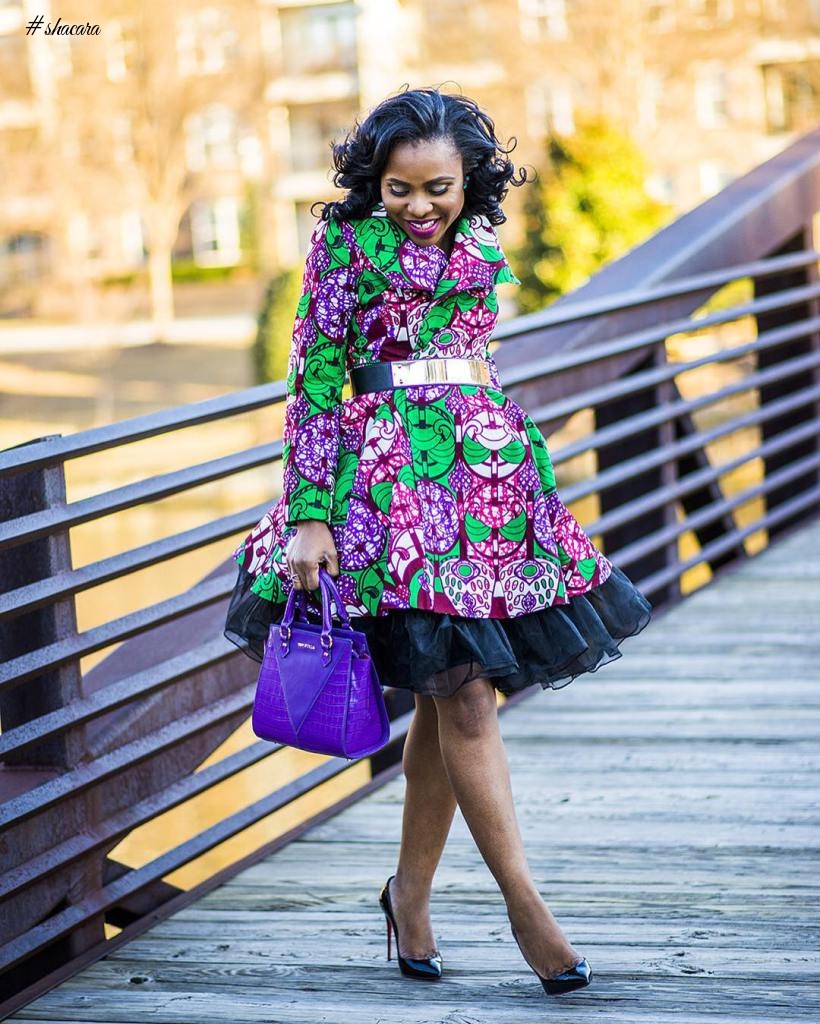 SHORT ANKARA FLARE DRESSES YOU NEED TO STYLE